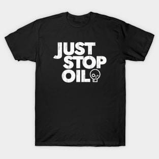 Just Stop Oil Retro T-Shirt